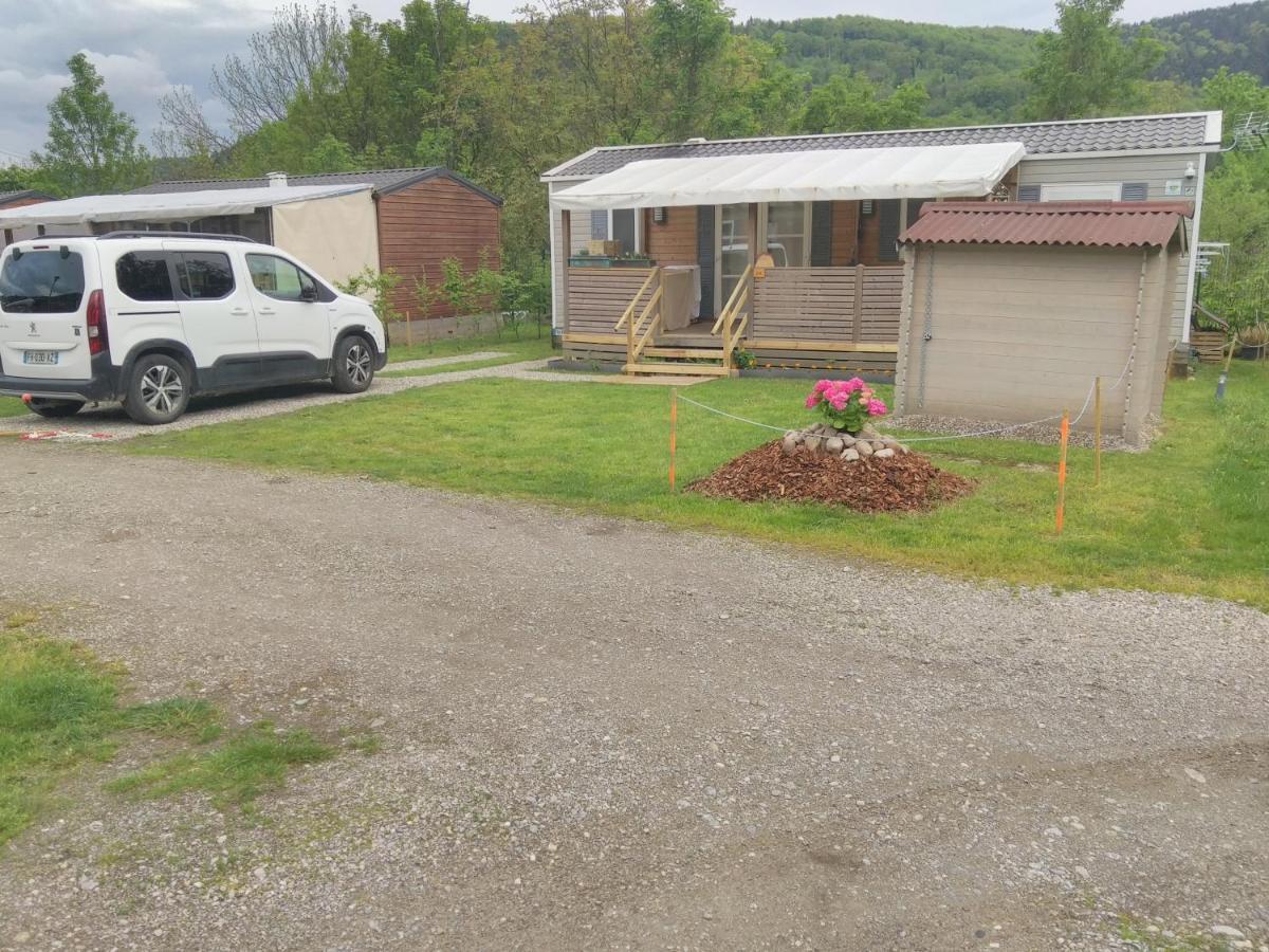 Grand Mobil Home 6 Personnes Climatise Avec 3 Chambres Et 2 Salles De Bains A Munster En Alsace Exterior foto
